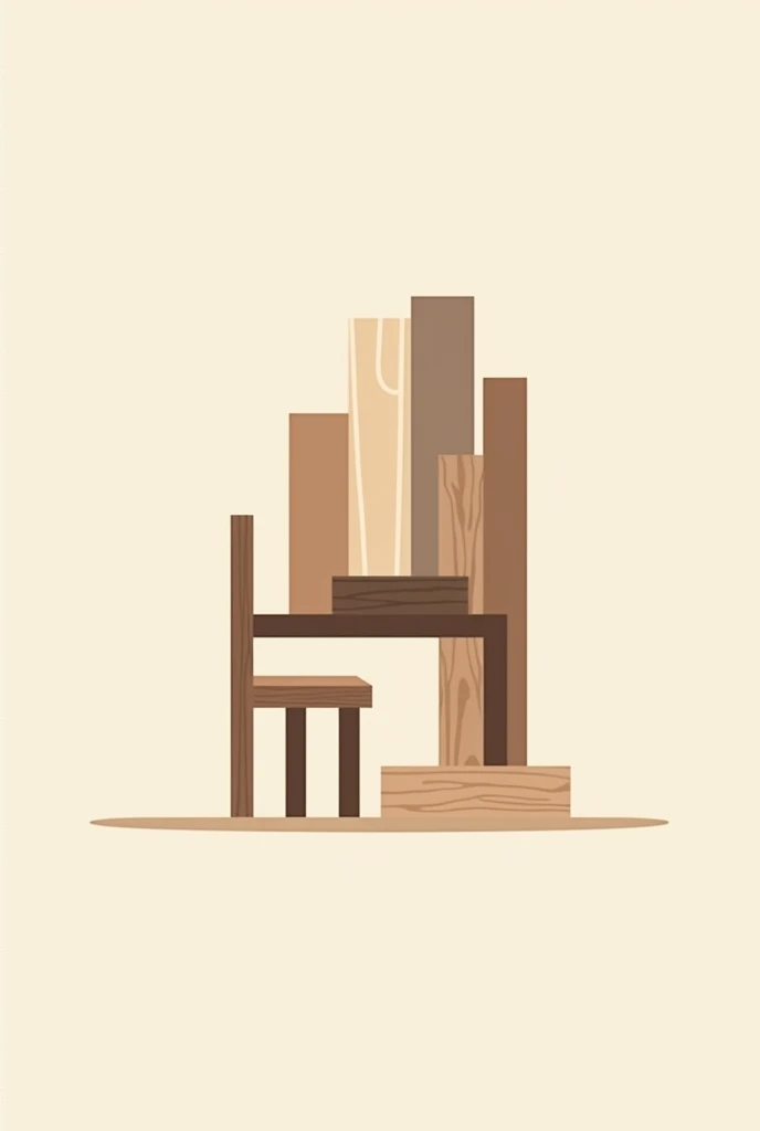 Wooden furniture logo
