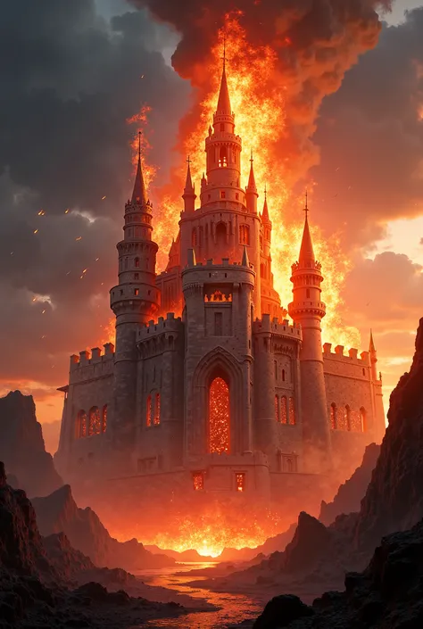 Lords Mobile Castle on Fire
