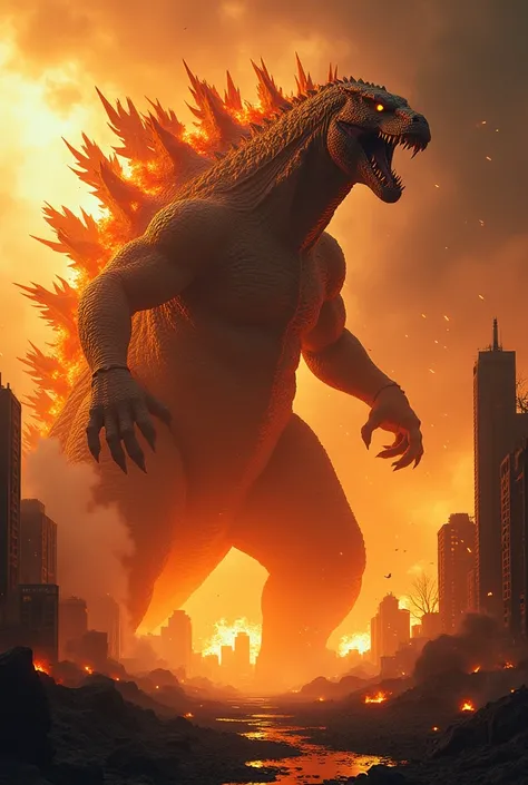 Burning Godzilla