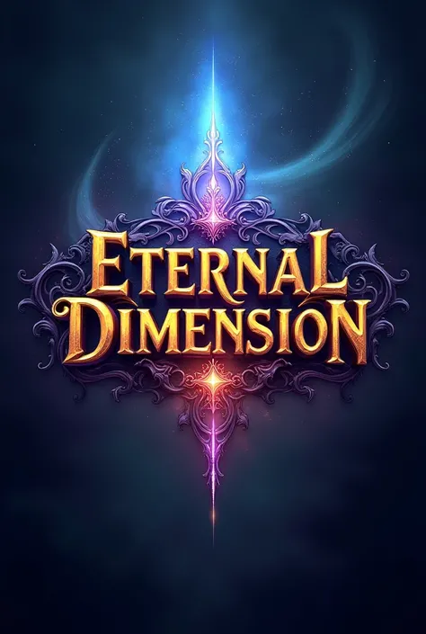 Create an RPG logo written by Eternal Dimension