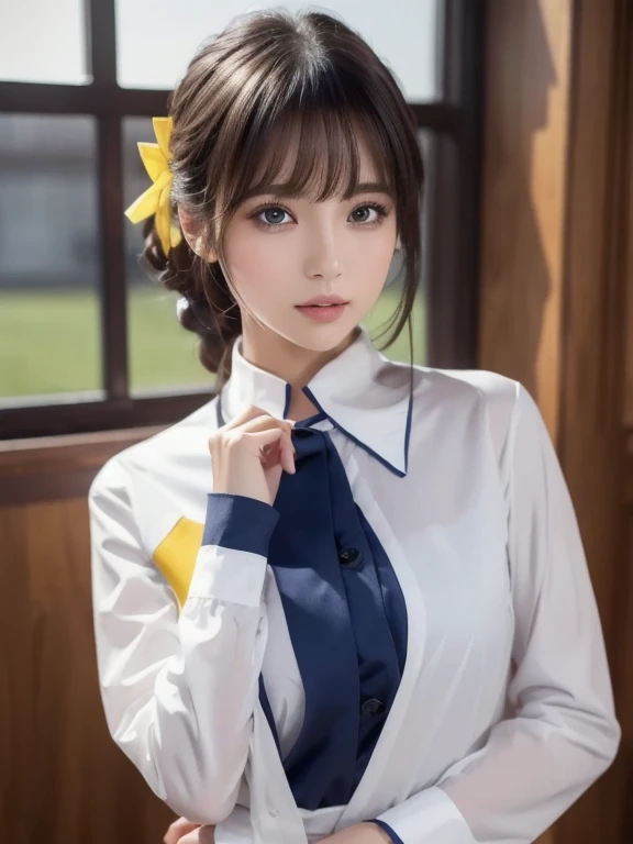 8k,  top quality , 1peopleの女の子, ( SKIN DIMENTATION),   knight , ( dark),  clear the background indoors, (people々), Beautiful Bangs, nice,, (Clothing and uniforms:1.3), soft lighting ,  charming,  dark Room, (Shut up:1.2,  beautiful eyes,  detail eyes,  det...