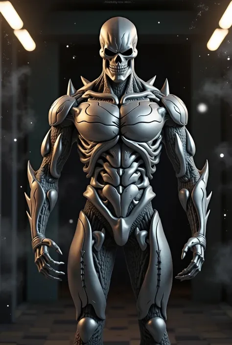 Muscular reaper in bones armour, Детально, Высокое разрешение, Шедевр, 