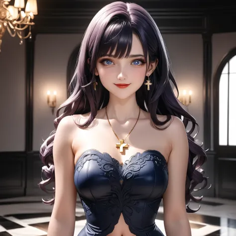 HDR, full HD, (best quality), (ultra detailed), (only), intricate ANIME TYPE, best quality, 1girl, ((deep purple hair)) , hyper beautiful face, purple hair, perfect anatomy, shiny skin, full body, alone, long hair, looking at viewer, perfect hands, perfect...