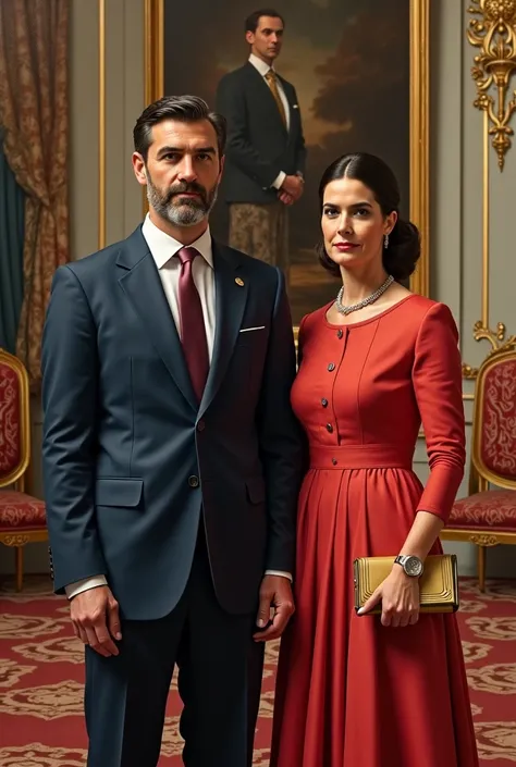 Pedro Sanchez and Sofia de Borbón y Ortiz 