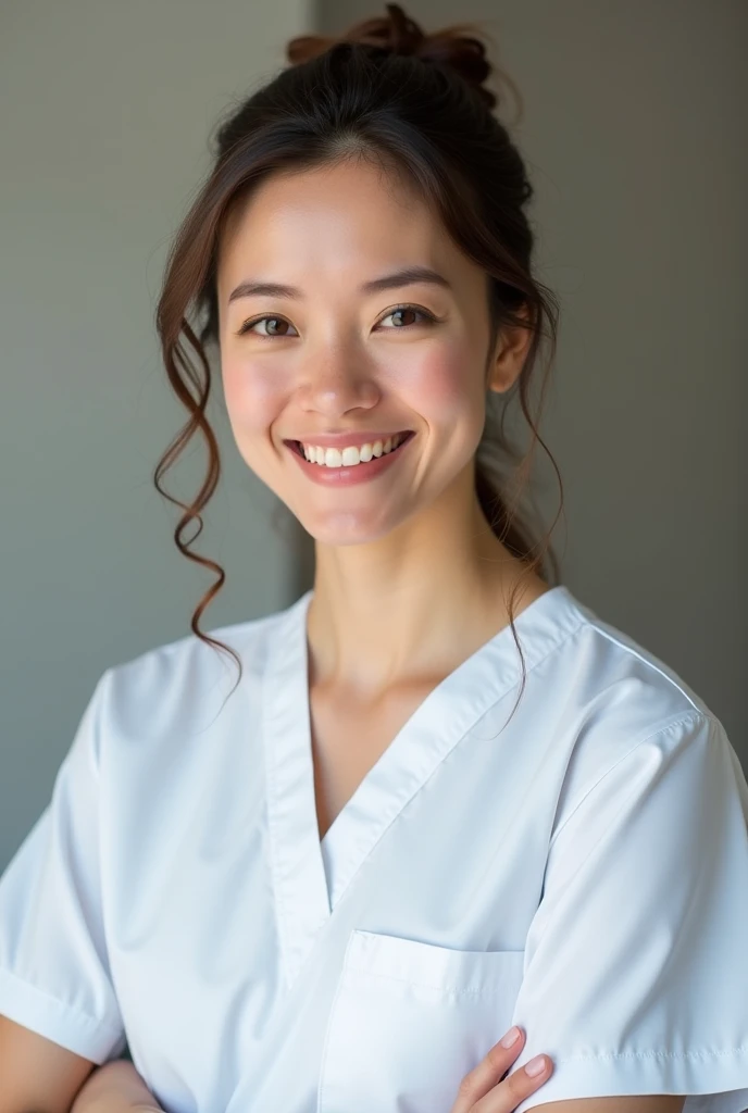 Picture of a nurse smiling