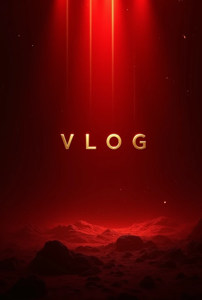 Create a professional YouTube banner, precisely a vlog with the name Close To Vlog using red and golden, add background cinematic tone