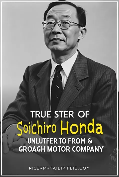 Here’s a motivational true story about Soichiro Honda, the founder of Honda Motor Company:

A Vision Fueled by Determination

Soichiro Honda was born in 1906 in a small village in Japan. From a young age, he had a fascination with machines and would often ...