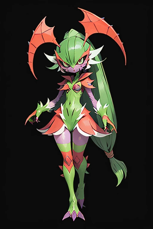 Female creature monster swamp pokemonai-fan-v style