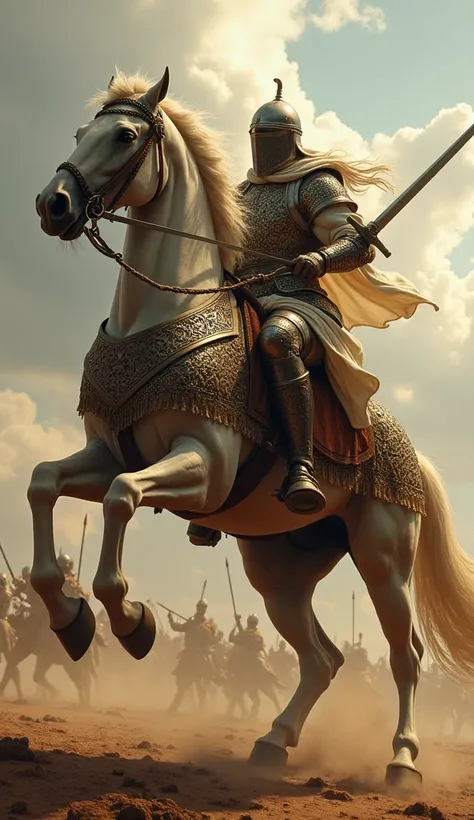 Horseman A Knight of Saladin's Army Fighting with honour
