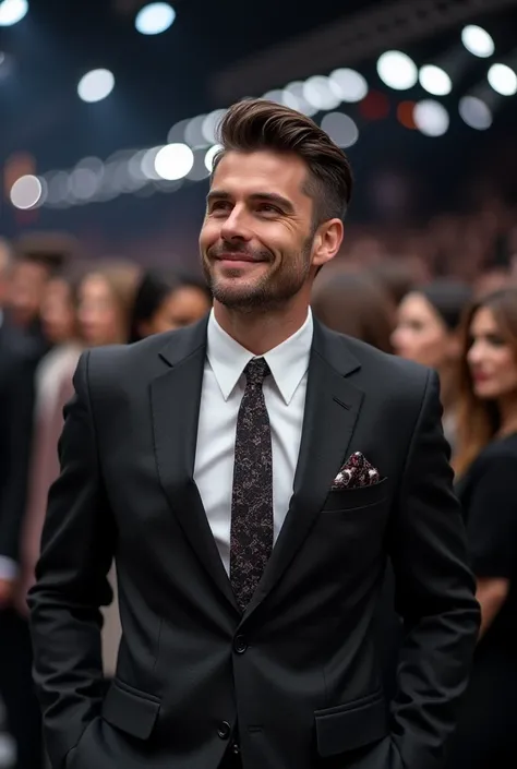 A man at fashion show