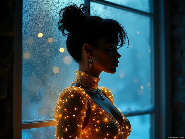 
A dramatic background with snowy December vibes (frosted window or winter night).

Rihannas glowing silhouette or iconic profile in a bold, radiant hue (gold or icy blue).

The text in bold, stylish fonts:

Top: "December 29"

Bottom: "A Night to Remember...