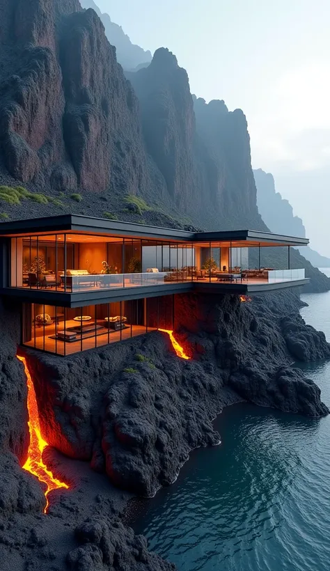 luxury lava home