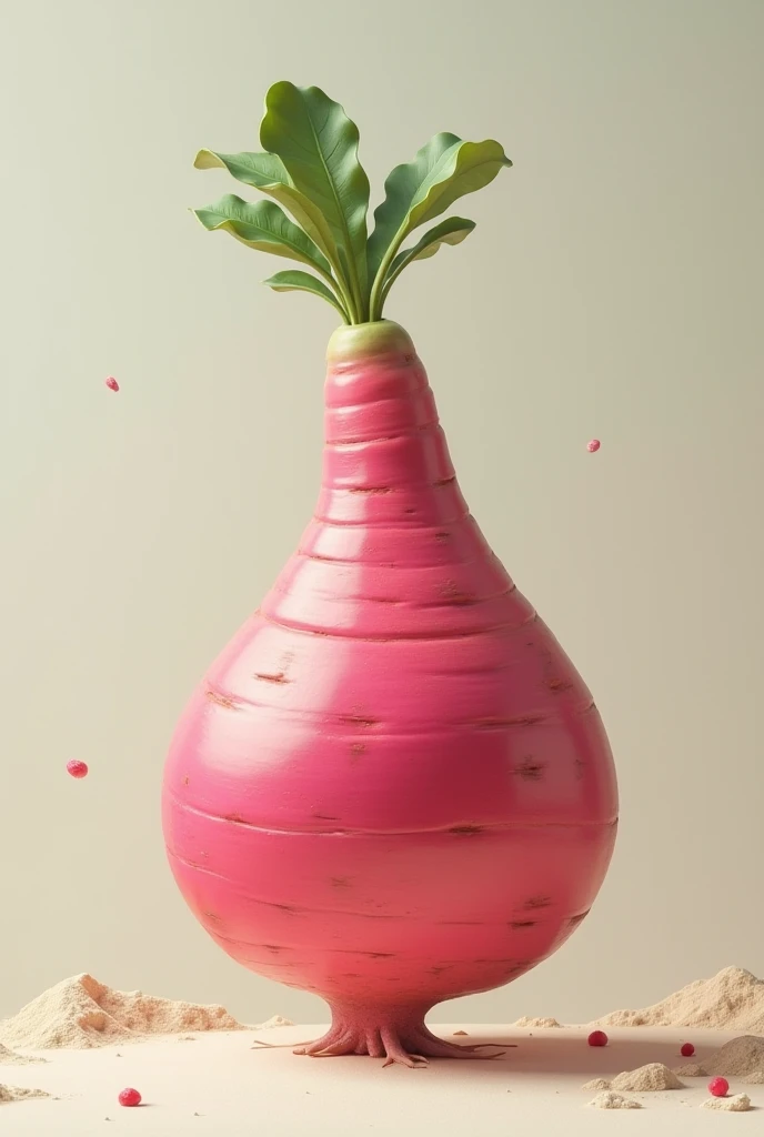 Radish like phallus