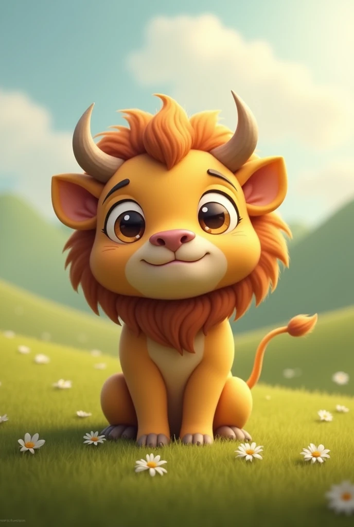 cute loin+cow