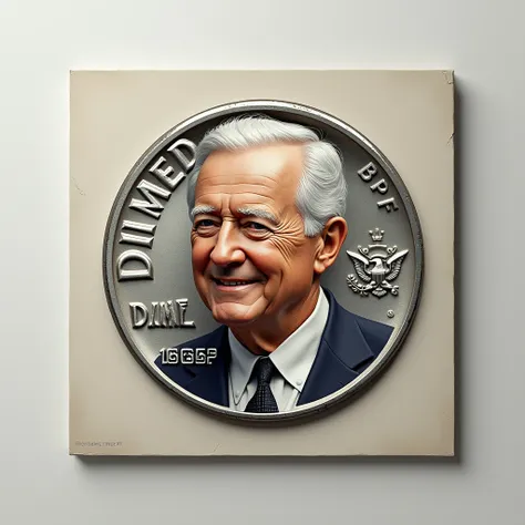 1:1 Album cover featuring President Jimmy Carter on the U.S. Dime that Says "Carter"