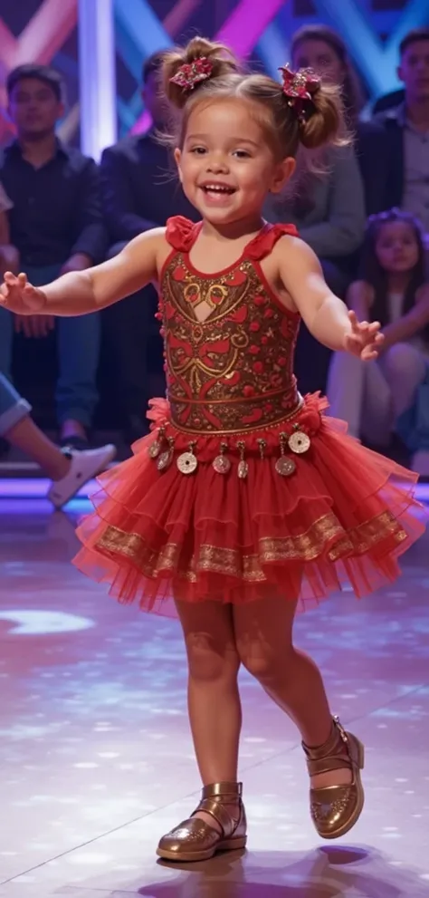 Worlds Best Dance by a Baby Girl Wows the Judges on AGT