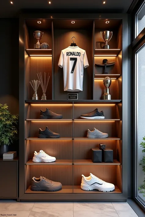 Create a cr7 shelf