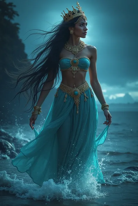 ** Princess Nyale :  The Story of the Legend of the Sea **

 In ancient times ,  in a coastal kingdom ,  there lived a very beautiful and wise princess named Nyale .  Her people live in peace ,  but they are often haunted by bad weather and rough seas .  P...