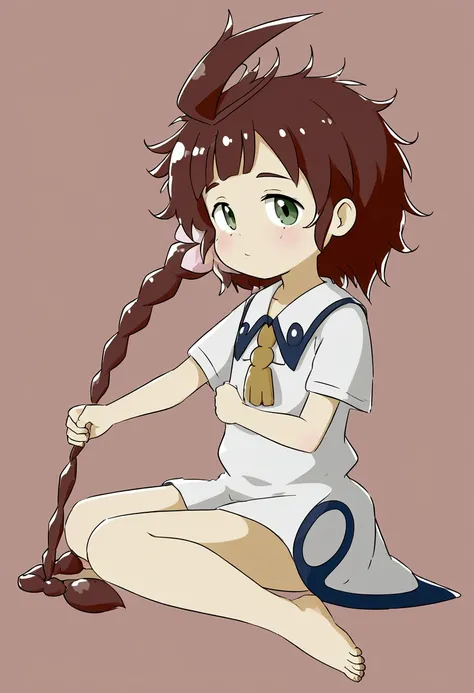 junior high school，Girl，Messy hair, Barefoot，Rope binding，Constraints，SM