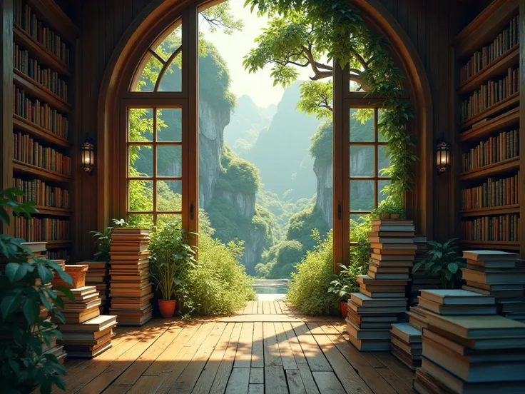 ((Foto RAW),  absurd, ( absurd resolution)),  masterpiece ,  Better quality, ( Extremely detailed 8k unit CG wallpaper), ( best illustration), (best shade),  realistic lighting,  detailed and beautiful brightness , books to read , clear landscape, ((( Land...