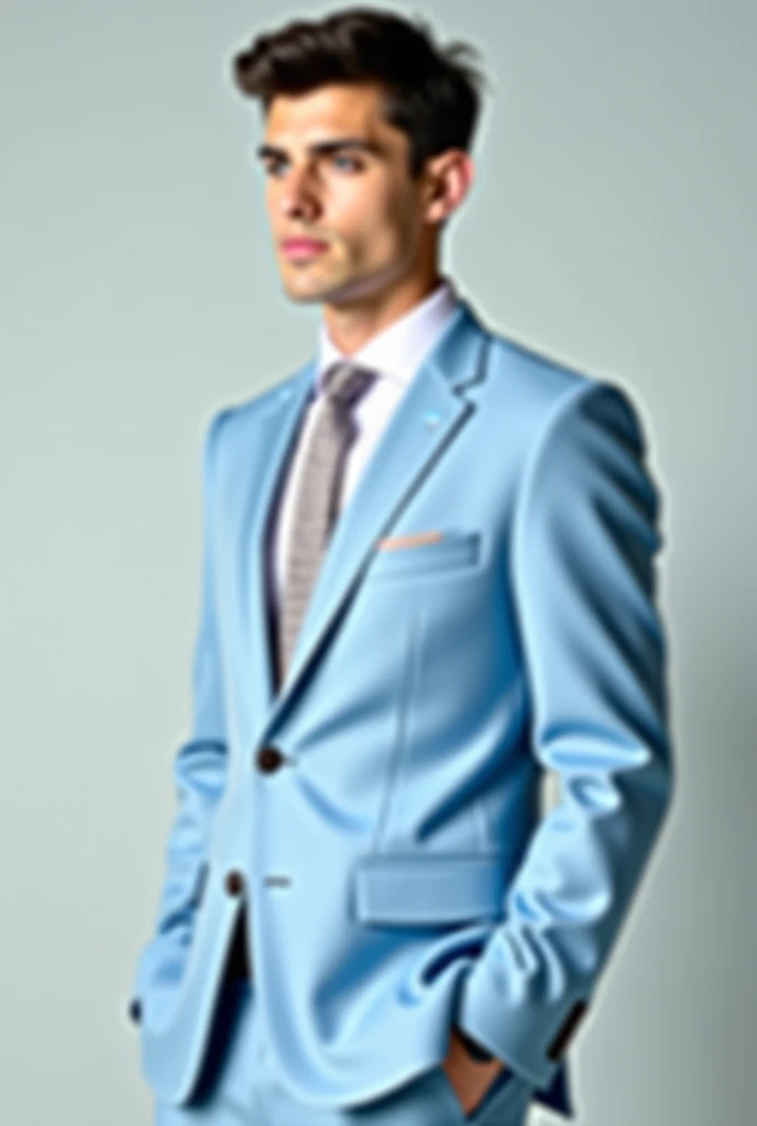 Young man in light blue suit profile picture