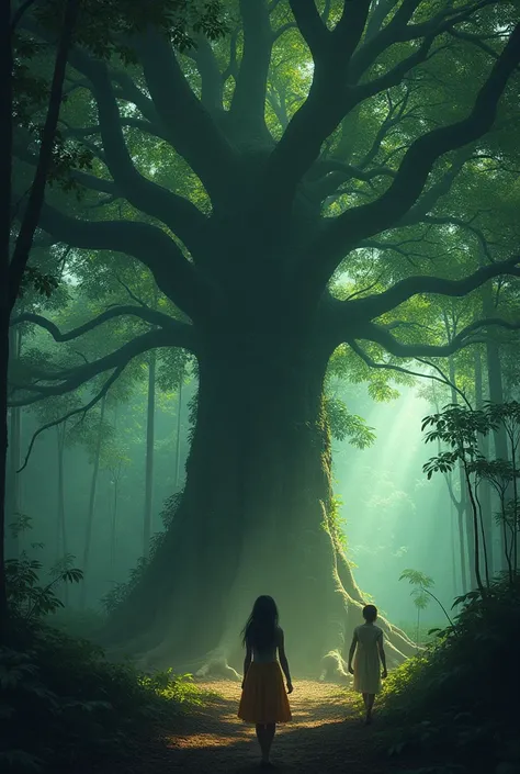 The forest was alive with tension, shadows flickering under the ancient balete tree as Kashie confronted her family and friends. The air crackled with magic, a palpable reminder of the bonds that once united them. As the Diwatas emerged, their faces twiste...