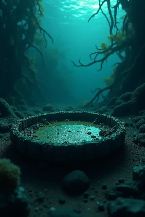 An underwater tray that looks scary