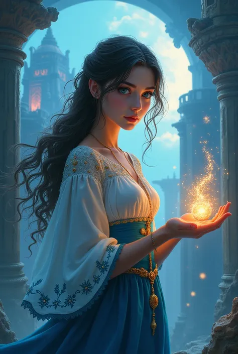  A book cover the title is. 
Luci and the Heart of Magic 