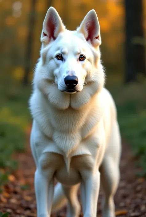 White German shepherd pic