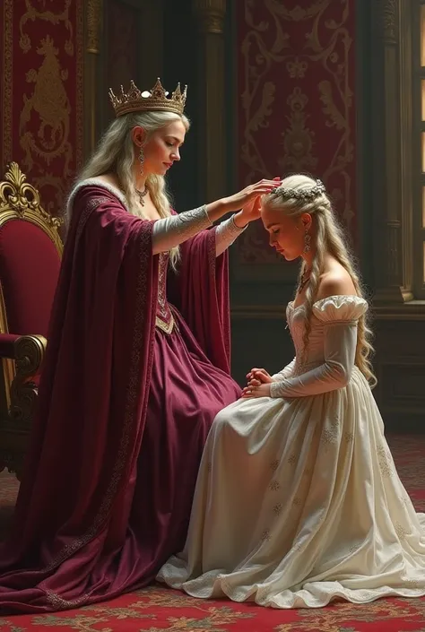 Make a 30-year-old Targaryen queen crowning your 18-year-old daughter