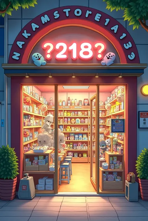 A store that sells anime figures called NakamaStore1413