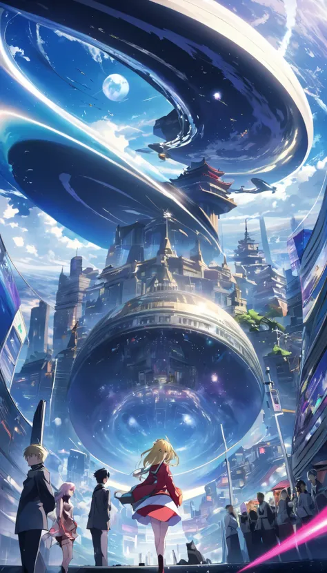 Anime world from another world