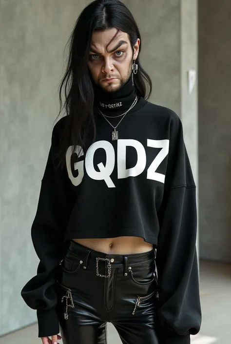 Recreate this character with GQDZ written on your clothing