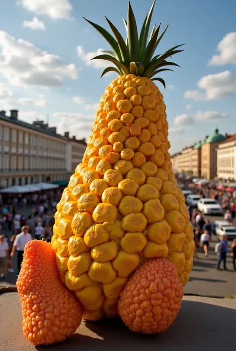 Put ananas in Putin ass