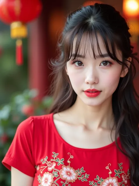  photo High-quality 8K 3D shot with the highest quality cameras. Canon cameras, เปิดดูรับแสงกว้างขึ้น, Fuji cameras use the highest quality and most modern film. Exaggerated realistic images and colors.,  a sparkling portland skin, Image of a woman,  Eyes ...