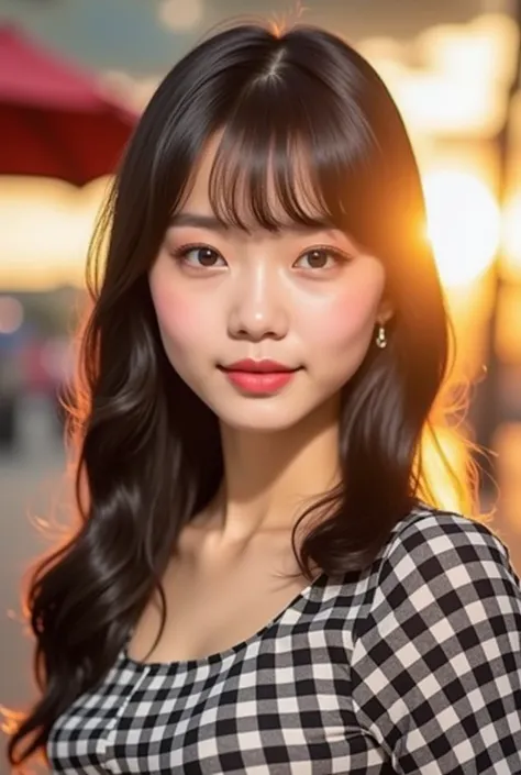  photo High-quality 8K 3D shot with the highest quality cameras. Canon cameras, เปิดดูรับแสงกว้างขึ้น, Fuji cameras use the highest quality and most modern film. Exaggerated realistic images and colors.,  a sparkling portland skin, Image of a woman,  Eyes ...