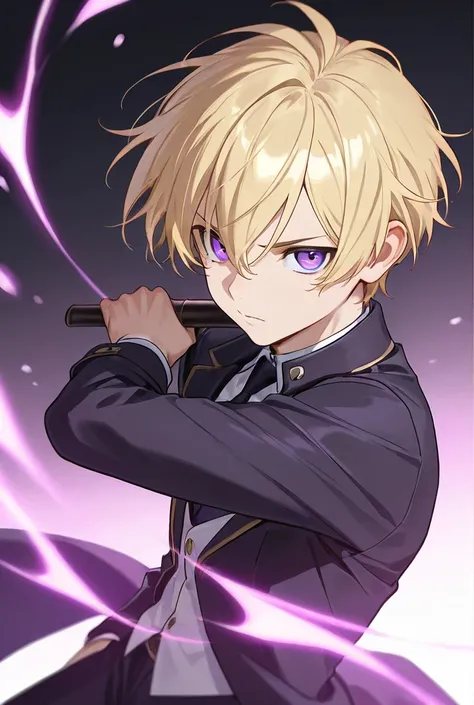 man,Purple eyes ,Blonde,boy