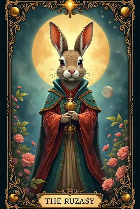 Tarot Rabbit 22 cards  Marjor Arcana 