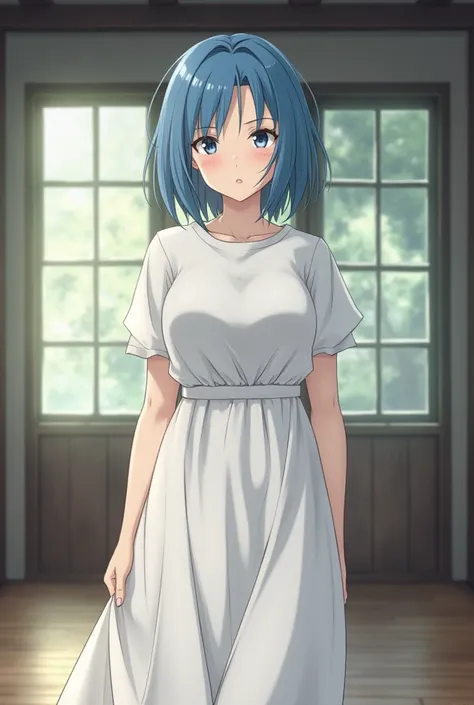  Nakano Miku in the set House of Five Wives !  Full Body and Breast Reduced Nakano Miku, plain dress without pattern 