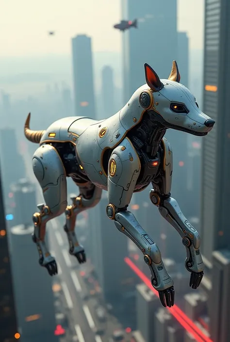 Flying robot dog 