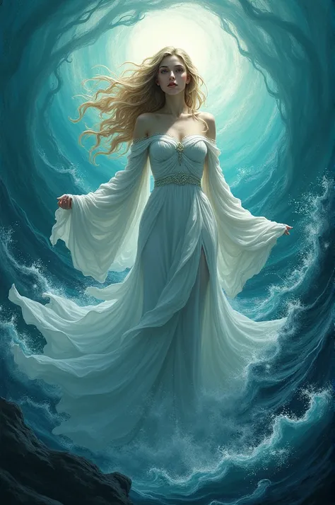 the goddess of the sea 
