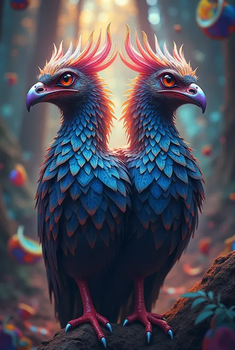 Bherunda bird trippy 