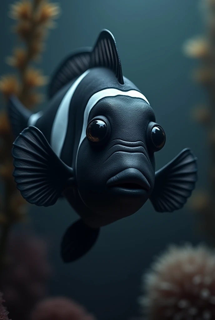 nemo fish but black