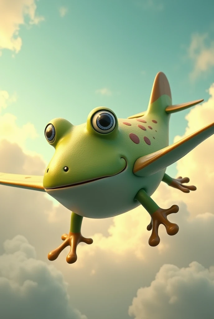 The frog that is an airplane 