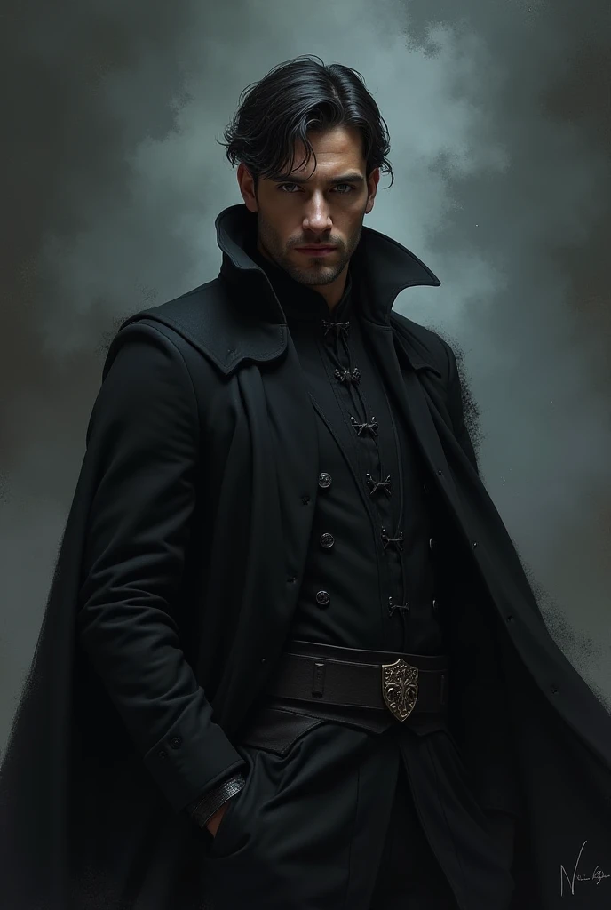 Elander Revenmar, a central character in S.M. Gaithers "Shadows and Crowns" series, is depicted as a striking and enigmatic figure. He possesses a dark, brooding demeanor that complements his secretive nature. As the captain of the Peace Keeper regiment in...