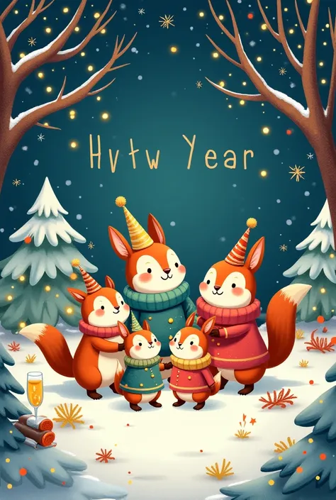 New Years card 