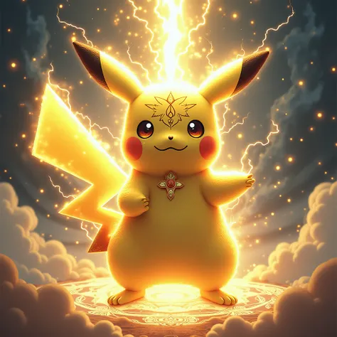 New Years Pikachu God