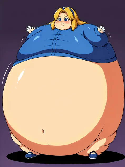 source_anime, score_8_up, unifiedmaria CSPNY1 GlamorShots_PDXL
sitting, legs crossed, fat, chubby, obese, gigantic arms and legs, blush, balloon body, sunken limbs 