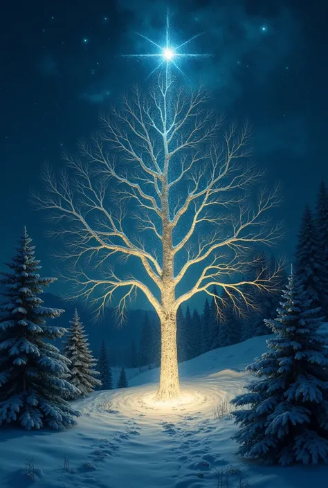  Chapter 5 :  The Return

The return trip was lighter ,  with joy and unity as if the light of the star had filled them with energy . Upon reaching White Star ,  they placed the fragment on the Tree of Eternity . On Christmas night ,  when they turned on t...