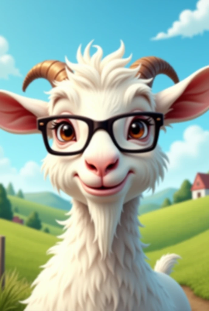 make goat use glasses